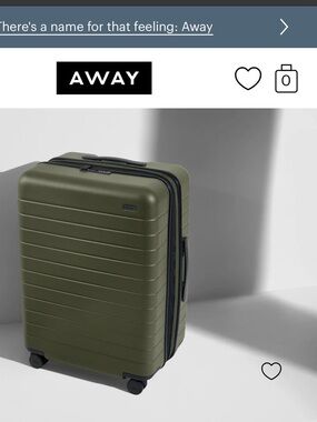 AWAY Hardshell Medium Flex Checked Suitcase